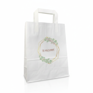 Pungi hartie pentru marturii nunta model 10 22x28x10 cm