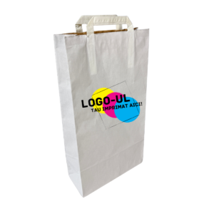 Sac hartie cu maner personalizat